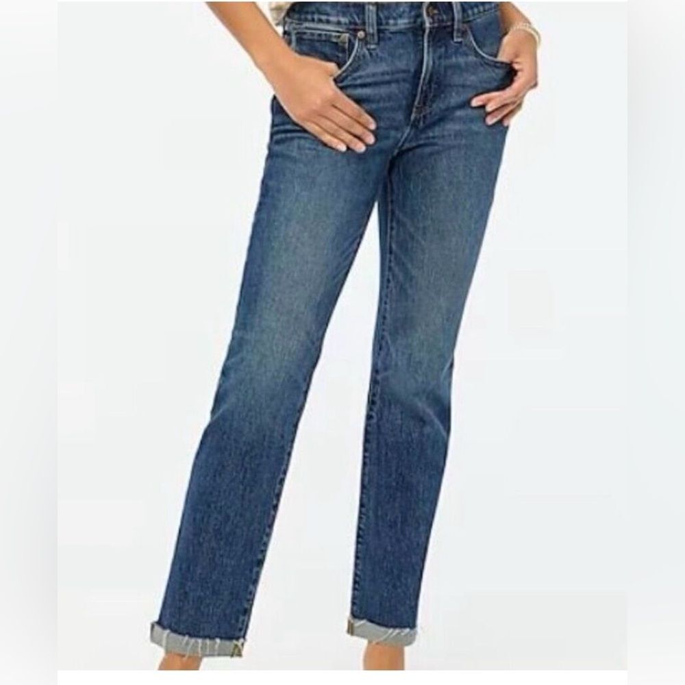 J. Crew Factory Classic Slim Boyfriend Casual Preppy Minimalist Stretch Jean 31 - Picture 3 of 13